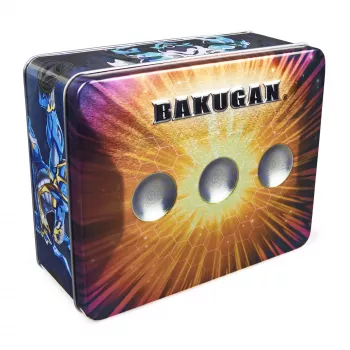 Bakugan Baku-Tin, Sectanoid, premium συλλεκτικό κουτί αποθήκευσης με mystery, trading cards, παιδικό παιχνίδι για αγόρια από 6 ετών