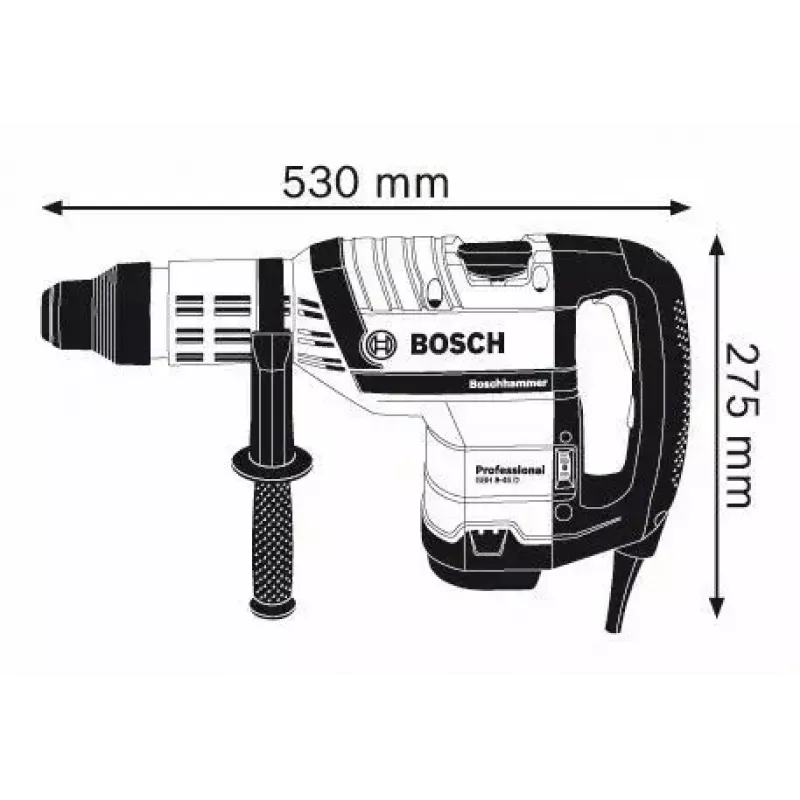 Περιστροφικό σφυρί Bosch GBH 8-45 D Professional