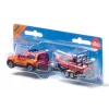 Siku Land Rover Defender με βάρκα Μοντέλο SUV προσυναρμολογημένο