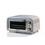 Ariete 3919 ηλεκτρικός φούρνος Vintage, 800 W, χωρητικότητα 10 l, διπλό γυαλί, ρετρό, μπλε