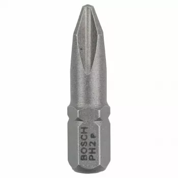 Μύτες κατσαβιδιού Bosch 2607001514 100 τεμ. PH 2 25 mm Εξάγωνο