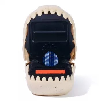 Διαδραστικό παιχνίδι δεινοσαύρων Spinmaster Bitzee Jurassic World – 25 δεινόσαυροι στο εσωτερικό, pods με αντίδραση στην αφή, μπαταρία AA, μπεζ