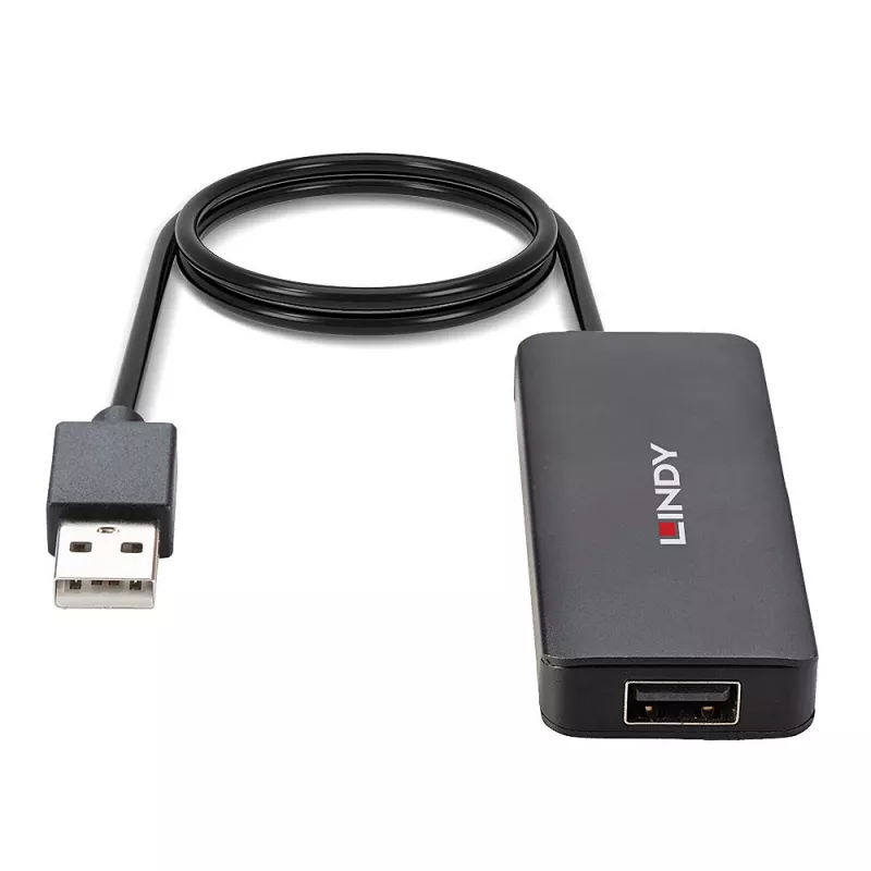 USB Hub Lindy 4 Θύρες USB 2.0 Hub