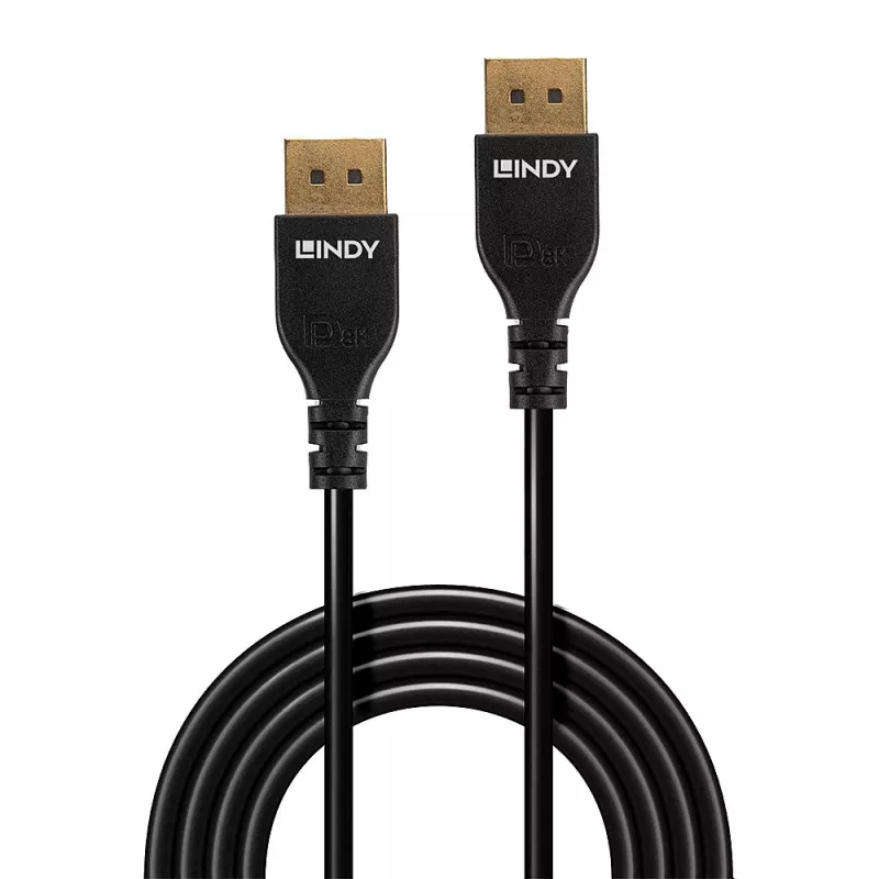 Καλώδιο DisplayPort Lindy 2m λεπτό καλώδιο DisplayPort 1.4
