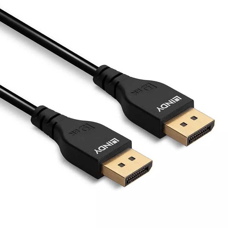 Καλώδιο DisplayPort Lindy 2m λεπτό καλώδιο DisplayPort 1.4