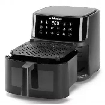 NutriBullet CrispLite Vision Single 8 L συσκευή 2000 W φριτέζα αέρα Μαύρο