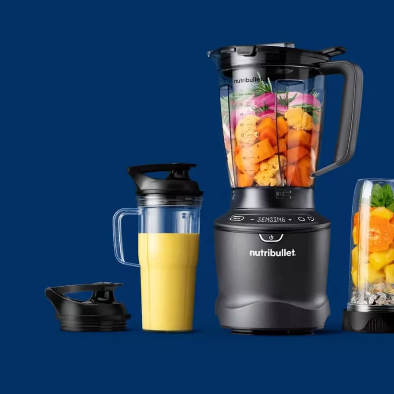 NutriBullet NBF550DG 1,89 L μπλέντερ 1500 W Μαύρο