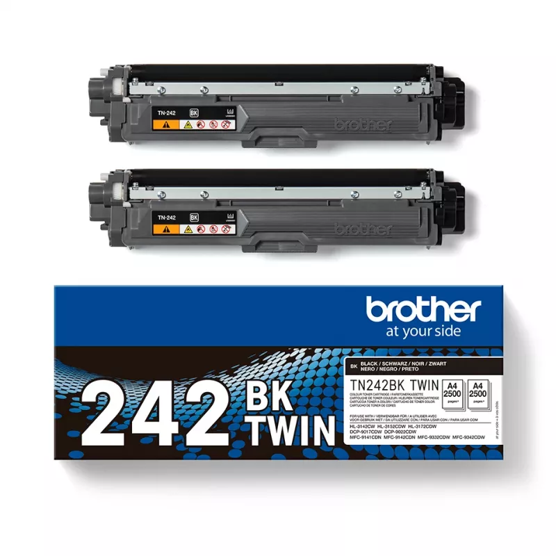 Τόνερ Brother TN-242BKTWIN 3000 σελίδες μαύρο