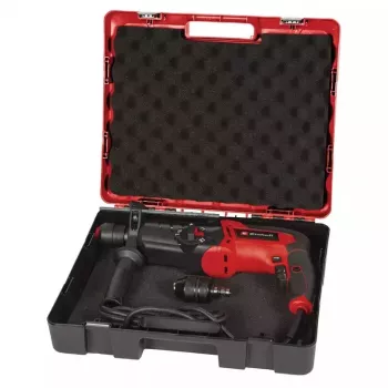 Einhell TE-RH 950 5F περιστροφικό πιστολέτο, 950 W, 3 J, SDS-plus, 2600 σ.α.λ., με βαλίτσα, μαύρο/κόκκινο