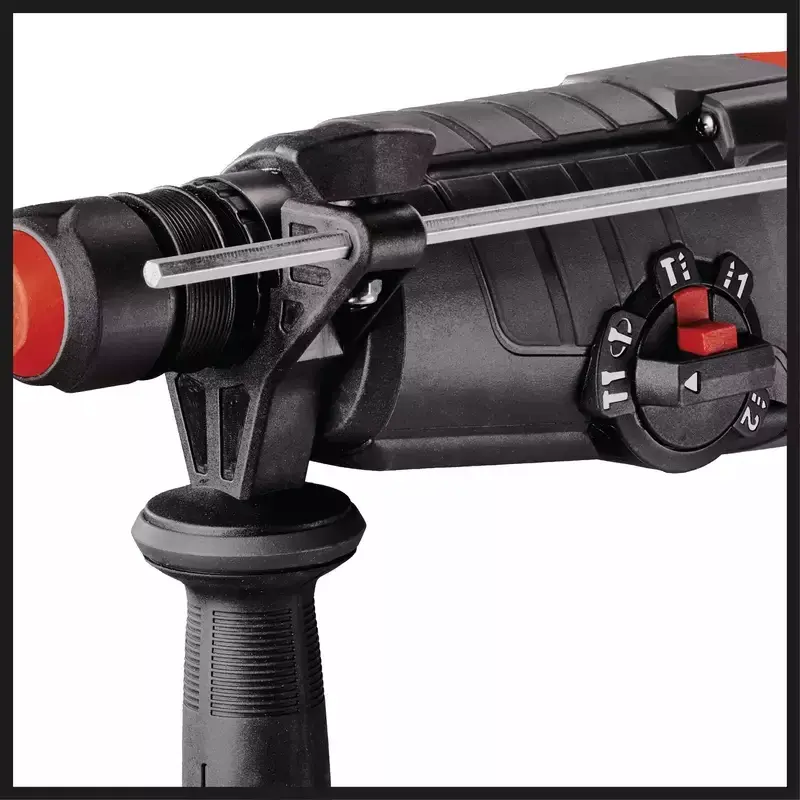 Einhell TE-RH 950 5F περιστροφικό πιστολέτο, 950 W, 3 J, SDS-plus, 2600 σ.α.λ., με βαλίτσα, μαύρο/κόκκινο