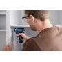 Bosch GSR 12V-35 HX Professional επαναφορτιζόμενο κατσαβίδι, 12 V, 35 Nm, 1750 σ.α.λ., 2 ταχυτήτων, χωρίς μπαταρία και φορτιστή, L-BOXX, μπλε/μαύρο