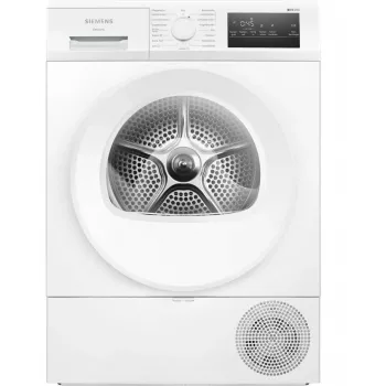 Siemens iQ300 WT45HVA4 Στεγνωτήριο ρούχων Ελεύθερο Μπροστινής φόρτωσης 8 kg Λευκό