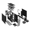 Fractal Design Define 7 PCGH Edition Κουτί Midi-Tower, μαύρο (FD-C-DEF7A-11)