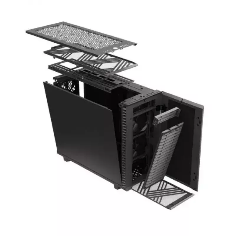 Fractal Design Define 7 PCGH Edition Κουτί Midi-Tower, μαύρο (FD-C-DEF7A-11)