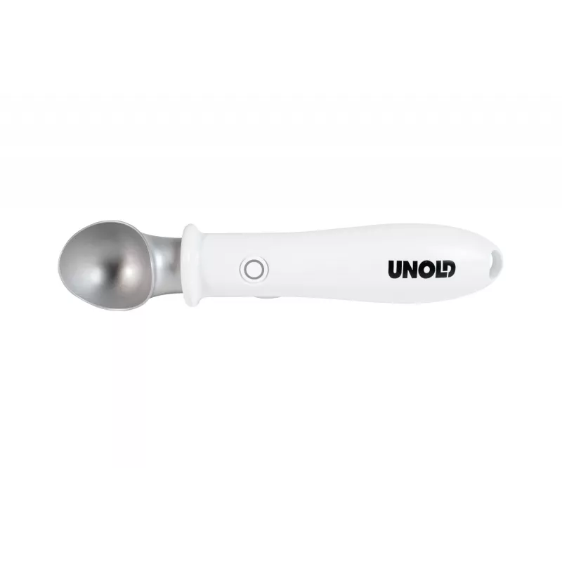 Κουτάλα παγωτού Unold 488990 4 mm Ανοξείδωτο ατσάλι Πλαστικό Λευκό