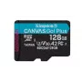 Kingston Technology 128 GB microSDXC Canvas Go Plus Gen4 200R A2 U3 μεμονωμένη συσκευασία χωρίς ADP