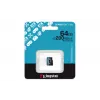 Kingston Technology 64GB microSDXC Canvas Go Plus Gen4 200R A2 U3 μεμονωμένη συσκευασία χωρίς ADP