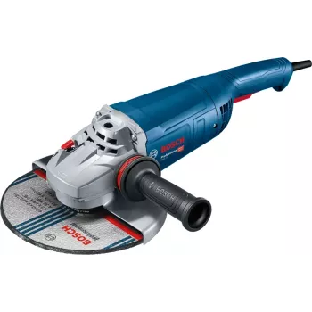 Bosch GWS 22-230 P Professional γωνιακός τροχός, 230 mm, 2200 W, βοηθητική χειρολαβή Vibration Control, μπλε