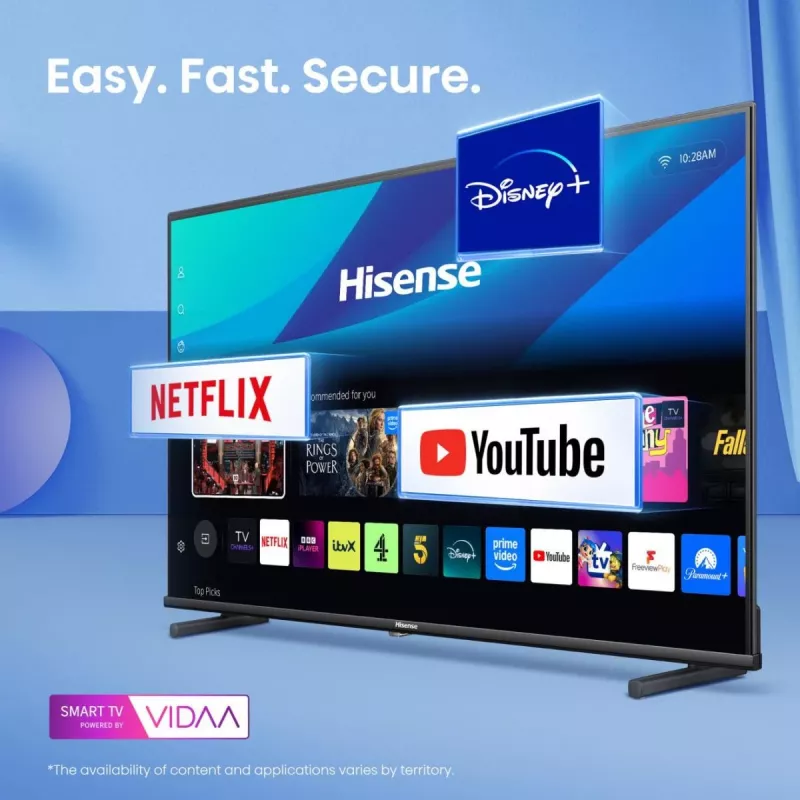 Hisense 40A5Q 101,6 cm (40 ίντσες) Full HD Smart TV Wi-Fi μαύρο