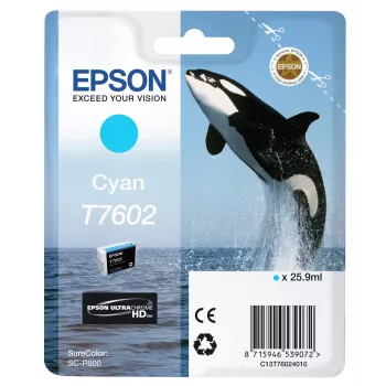 Μελάνι Epson T7602 Cyan