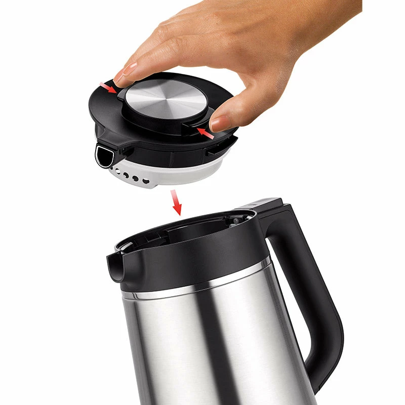 Βραστήρας Unold 18715 1,5 L 1800 W μαύρο, ανοξείδωτο ατσάλι