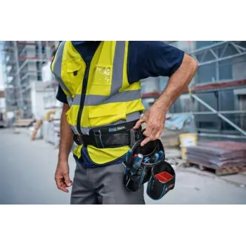 Bosch GWT 2 Professional 1600A0265S τσάντα εργαλείων, πολυεστέρας 1000D, φέρουσα ικανότητα 5 kg, μαύρη/μπλε