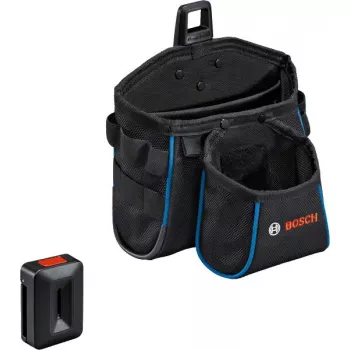 Bosch GWT 2 Professional 1600A0265S τσάντα εργαλείων, πολυεστέρας 1000D, φέρουσα ικανότητα 5 kg, μαύρη/μπλε