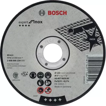 Bosch 2 608 600 095 Παρελκόμενο γωνιακού τροχού Δίσκος κοπής