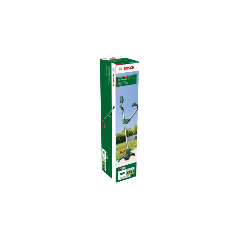 Bosch Universal GrassCut 18V-260 26 cm Μπαταρία Μαύρο, Πράσινο