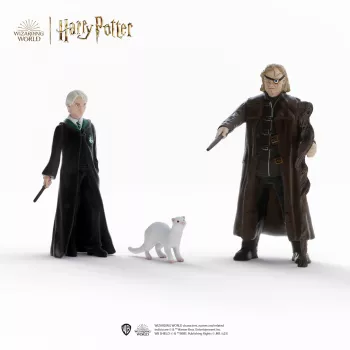 Schleich Σετ φιγούρων Wizarding World: Mad-Eye Moody και Draco Malfoy με κουνάβι