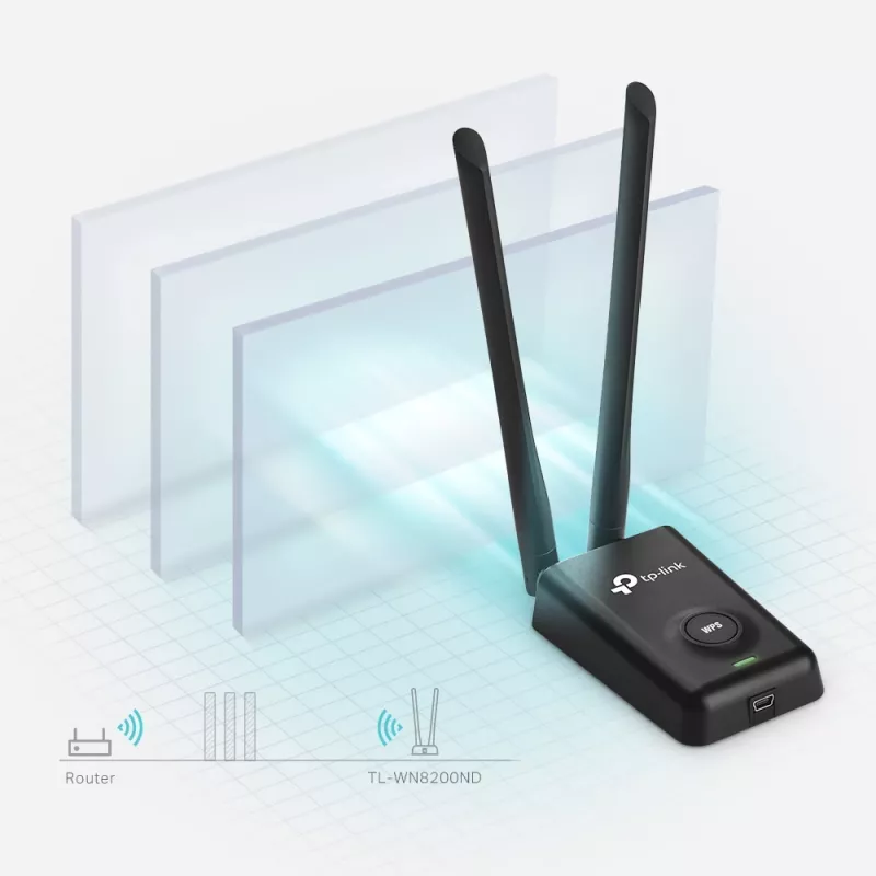 TP-Link TL-WN8200ND Κάρτα δικτύου WLAN 300 Mbit/s