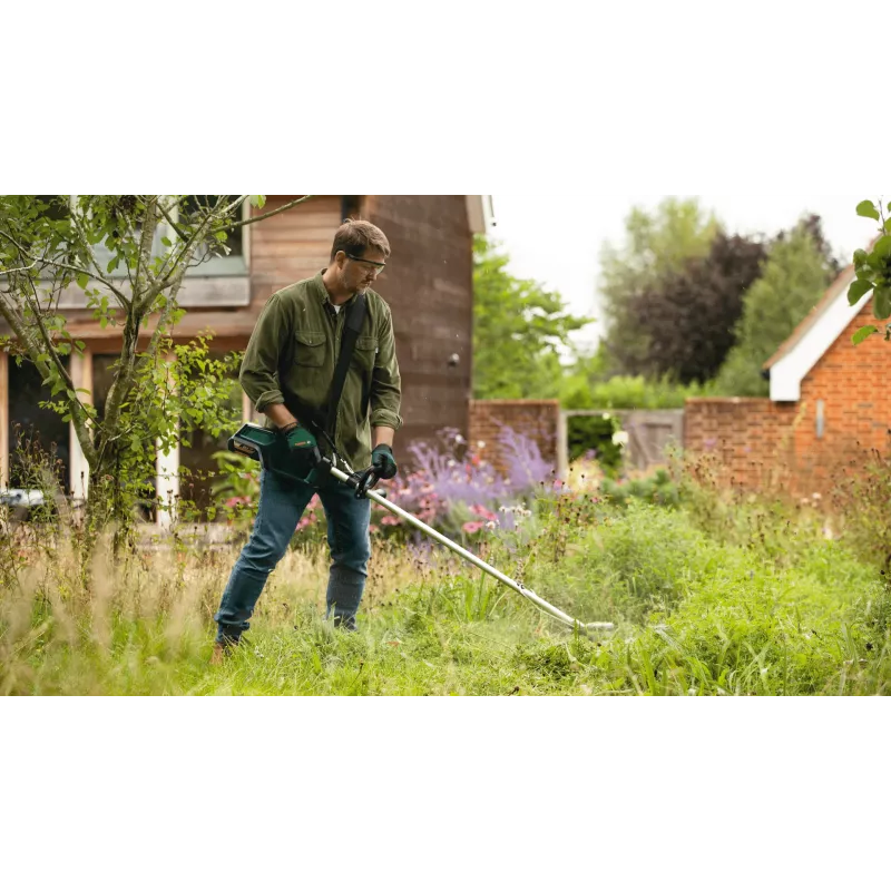 Bosch AdvancedGrassCut 36V-33 06008C1K00 επαναφορτιζόμενο χορτοκοπτικό, 36 V, 33 cm, με μπαταρία ιόντων λιθίου 2,0 Ah, πράσινο/μαύρο