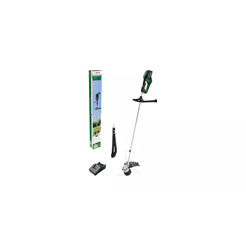 Bosch AdvancedGrassCut 36V-33 06008C1K00 επαναφορτιζόμενο χορτοκοπτικό, 36 V, 33 cm, με μπαταρία ιόντων λιθίου 2,0 Ah, πράσινο/μαύρο