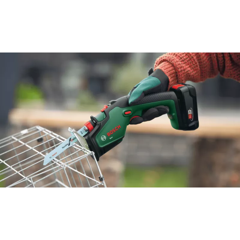 Μπαταρίας πριόνι κλαδέματος Bosch Keo 18V, 2,0 Ah, πράσινο/μαύρο