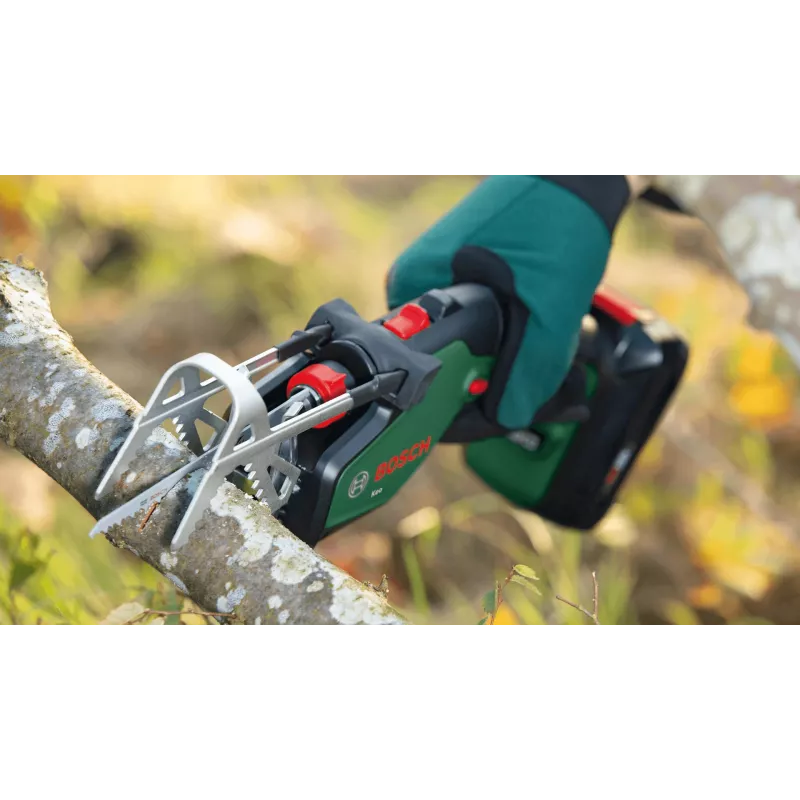 Μπαταρίας πριόνι κλαδέματος Bosch Keo 18V, 2,0 Ah, πράσινο/μαύρο