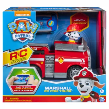 PAW Patrol, Marshall τηλεχειριζόμενο πυροσβεστικό όχημα με 2-κάναλο σύστημα διεύθυνσης, για παιδιά από 3 ετών