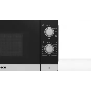Bosch Serie 2 FFL020MS2 φούρνος μικροκυμάτων μαύρο, ανοξείδωτο χάλυβας φούρνος μικροκυμάτων solo πάγκος 20 l 800 W
