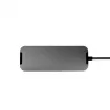 Chieftec DSC-901 σταθμός σύνδεσης USB-C, USB 3.2 Gen 1, HDMI, Gigabit LAN, 2x USB-A, 2x USB-C, τιτανίου
