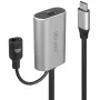 Lindy 5m USB 3.2 Gen 1 C/C Active Extension, 5 m, USB C, USB C, USB 3.2 Gen 1 (3.1 Gen 1), 5 Gbit/s, Μαύρο
