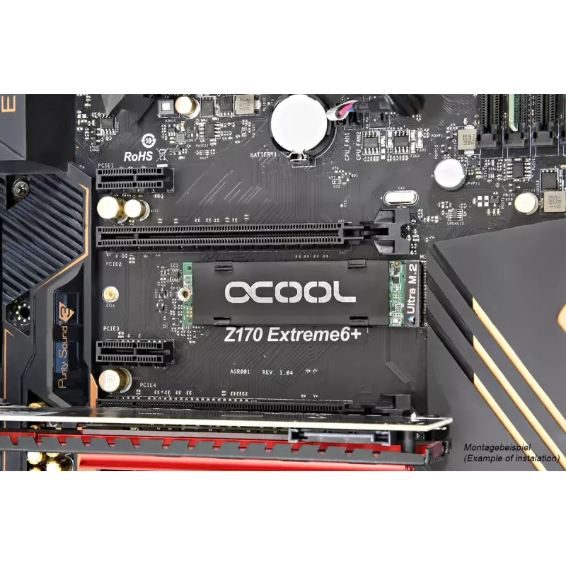 Ψύκτρα/ψύξη Alphacool HDX - M.2 SSD M01