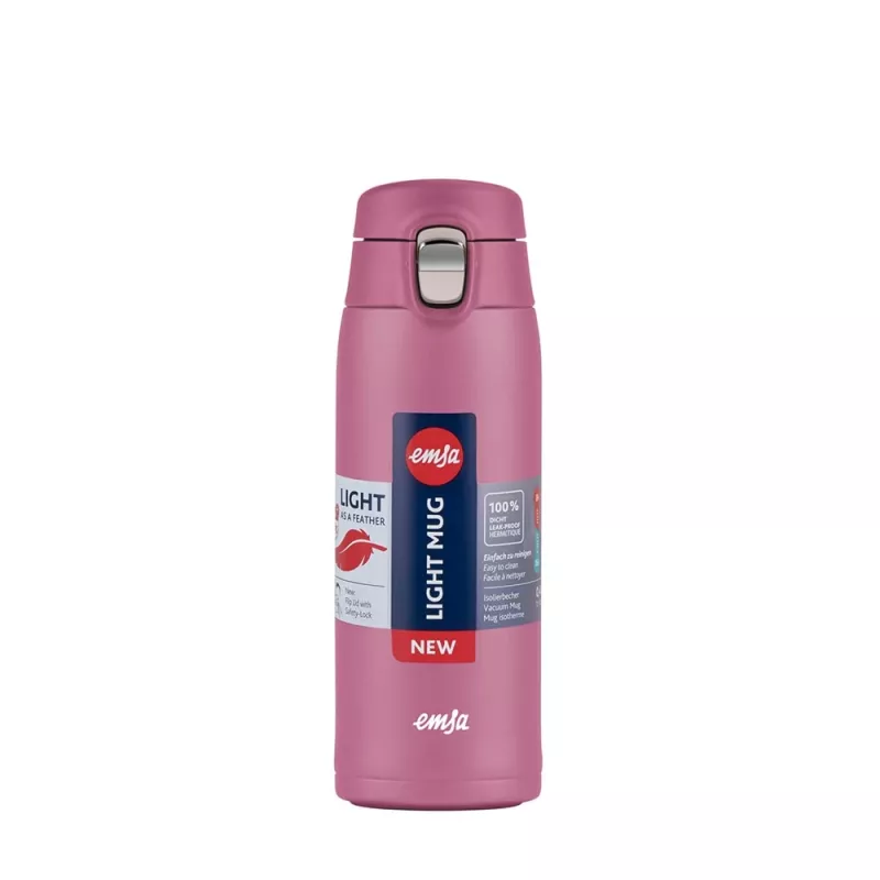 EMSA Light Ποτήρι 400 ml Ροζ