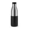 EMSA Bludrop Sleeve N3111100 Παγούρι Καθημερινή χρήση 700 ml Ανοξείδωτο ατσάλι Μαύρο, Ανοξείδωτο ατσάλι