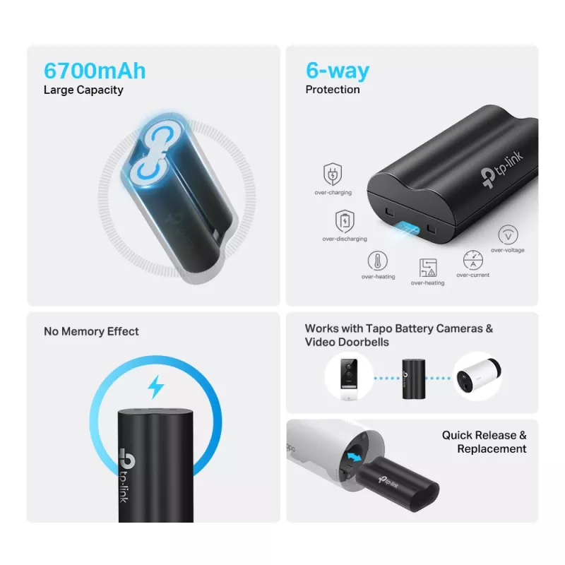 TP-Link Tapo Πακέτο μπαταρίας