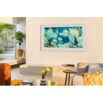 Samsung The Frame GQ65LS03FAUXZG έξυπνη τηλεόραση QLED 4K UHD 65 ιντσών (165,1 cm), 100 Hz, Wi-Fi, Bluetooth, One Connect Box, μαύρη