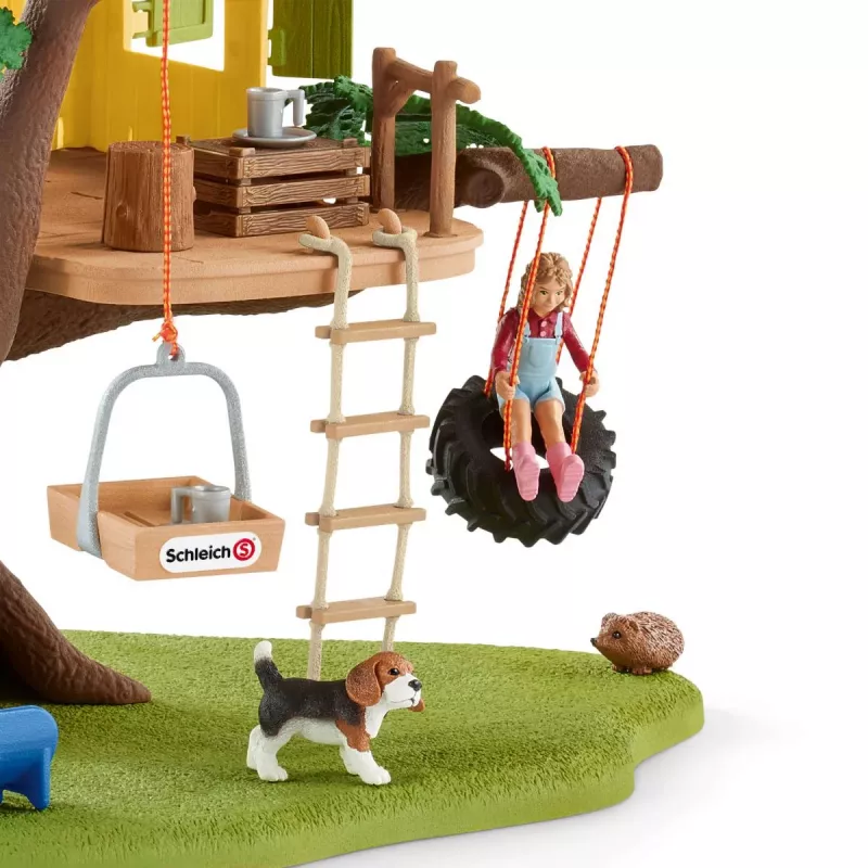 Σετ παιχνιδιού Schleich FARM WORLD Abenteuer-Baumhaus