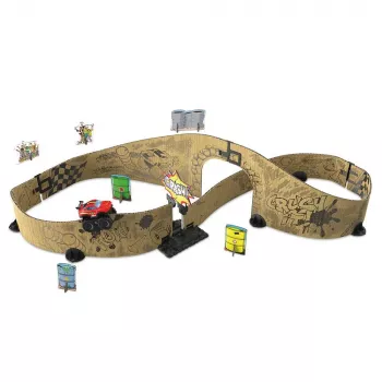 VTech Car-Board Racers 563904, 5 έτη, απαιτούνται μπαταρίες, AA, χαρτόνι, καουτσούκ, πολύχρωμο