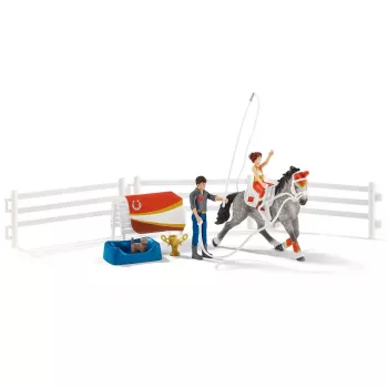Σετ παιχνιδιού Schleich HORSE CLUB Mias Voltigier-Reitset
