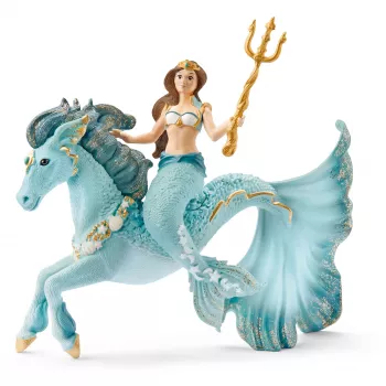 Schleich BAYALA γοργόνα Eyela σε υποβρύχιο άλογο