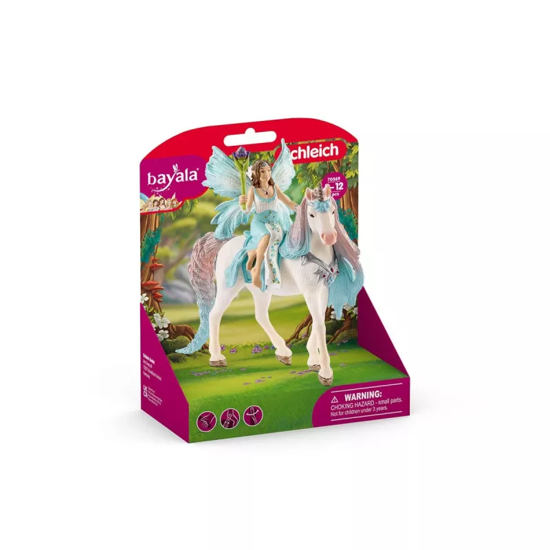 Schleich BAYALA νεράιδα Eyela με μονόκερο πριγκίπισσα