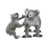 Schleich WILD LIFE Μητέρα Koala με μωρό 42566 Πράσινο-γκρι